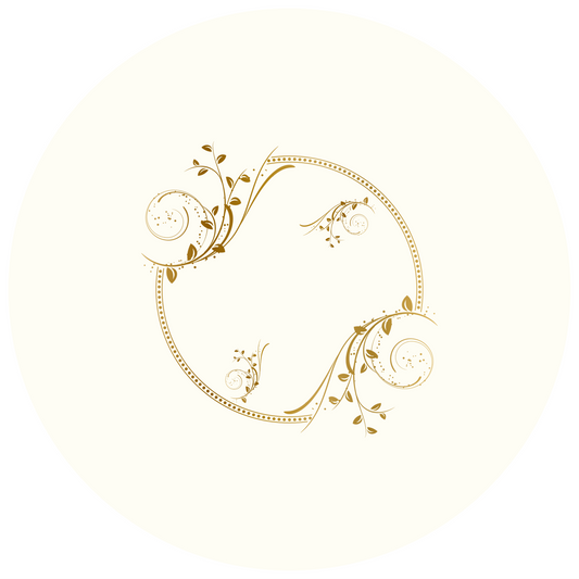 Anniversary Round Design 20 cm, Print Size 360 mm