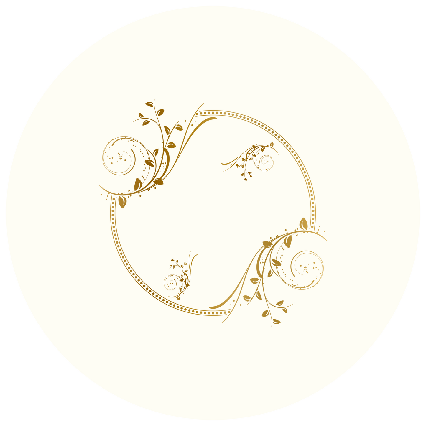 Anniversary Round Design 26 cm, Print Size 420 mm