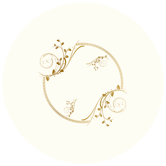 Anniversary Round Design 26 cm, Print Size 420 mm