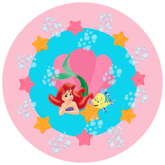 Ariel Round Design 20 cm, Print Size 360 mm