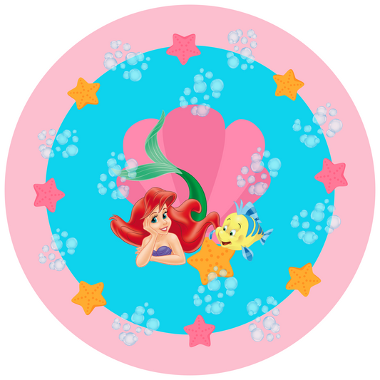 Ariel Round Design 26 cm, Print Size 420 mm