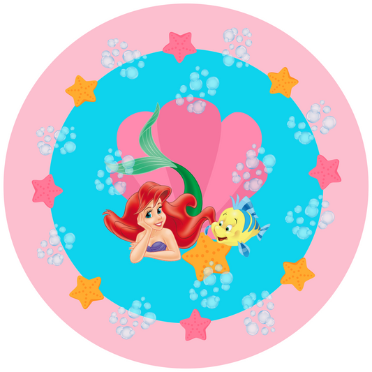 Ariel Round Design 30 cm, Print Size 460 mm