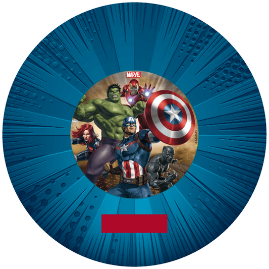 Avengers Design 20 cm, Print Size 360 mm