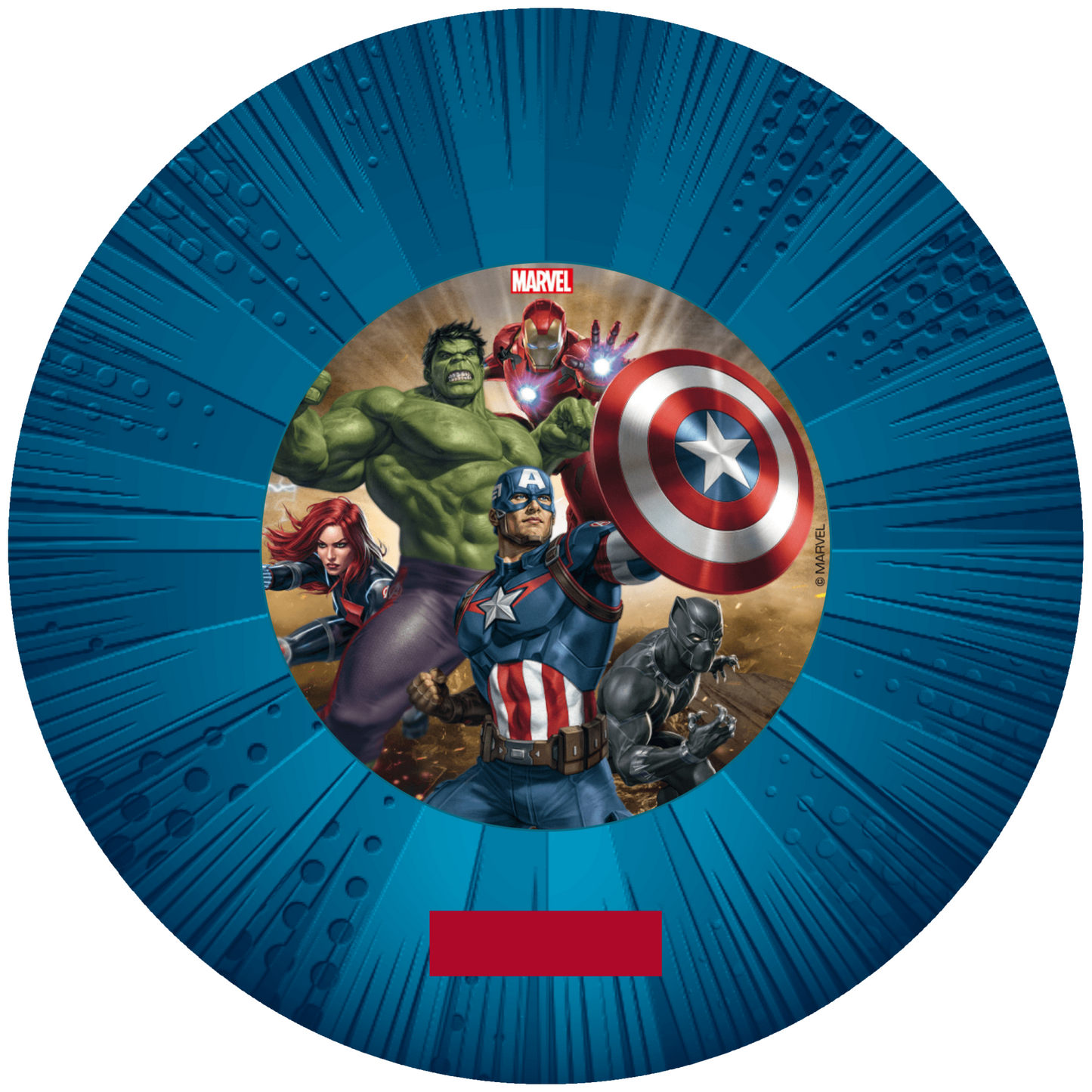 Avengers Design 26 cm, Print Size 420 mm