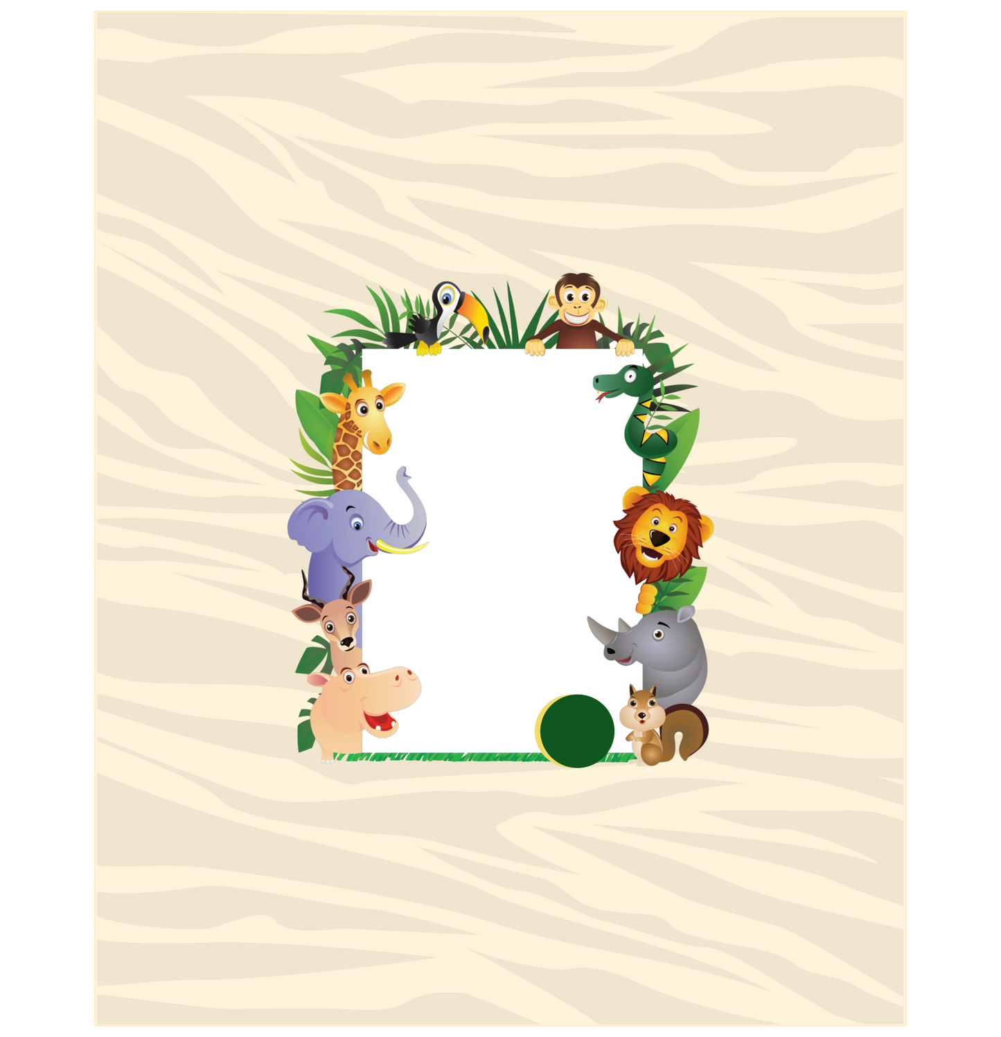 Safari CK Design 34 x 24 cm, Print Size 500 x 400 mm