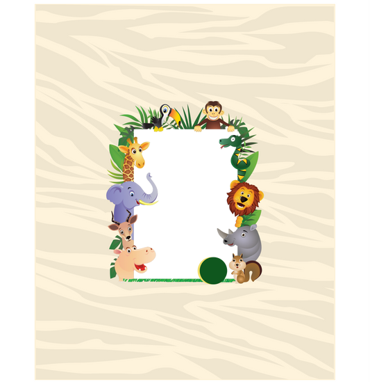 Safari CK Design 34 x 24 cm, Print Size 500 x 400 mm