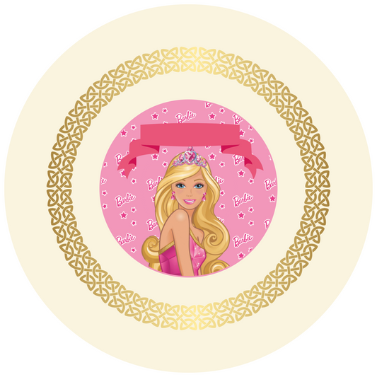 Barbie Design 20 cm, Print Size 360 mm