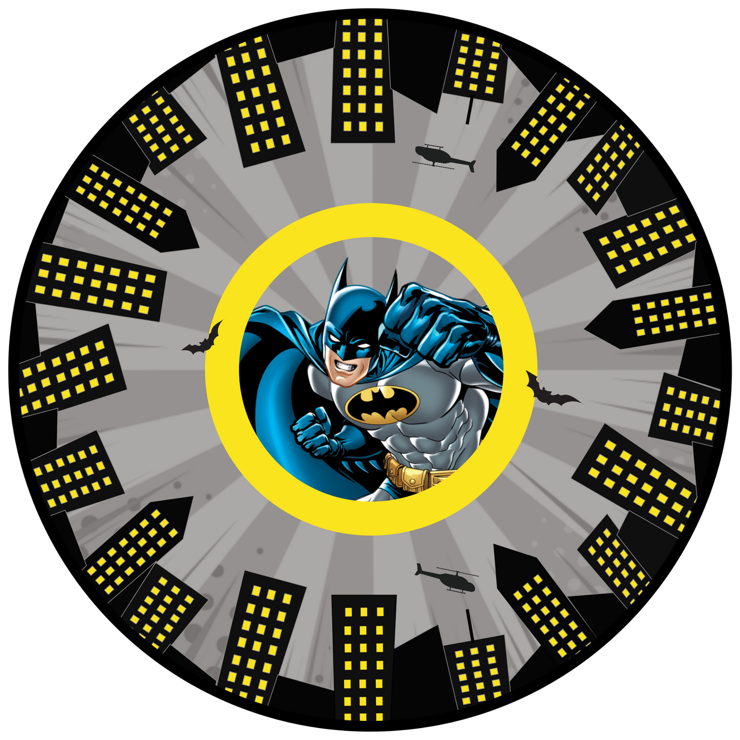 Batman Design 20 cm, Print Size 360 mm