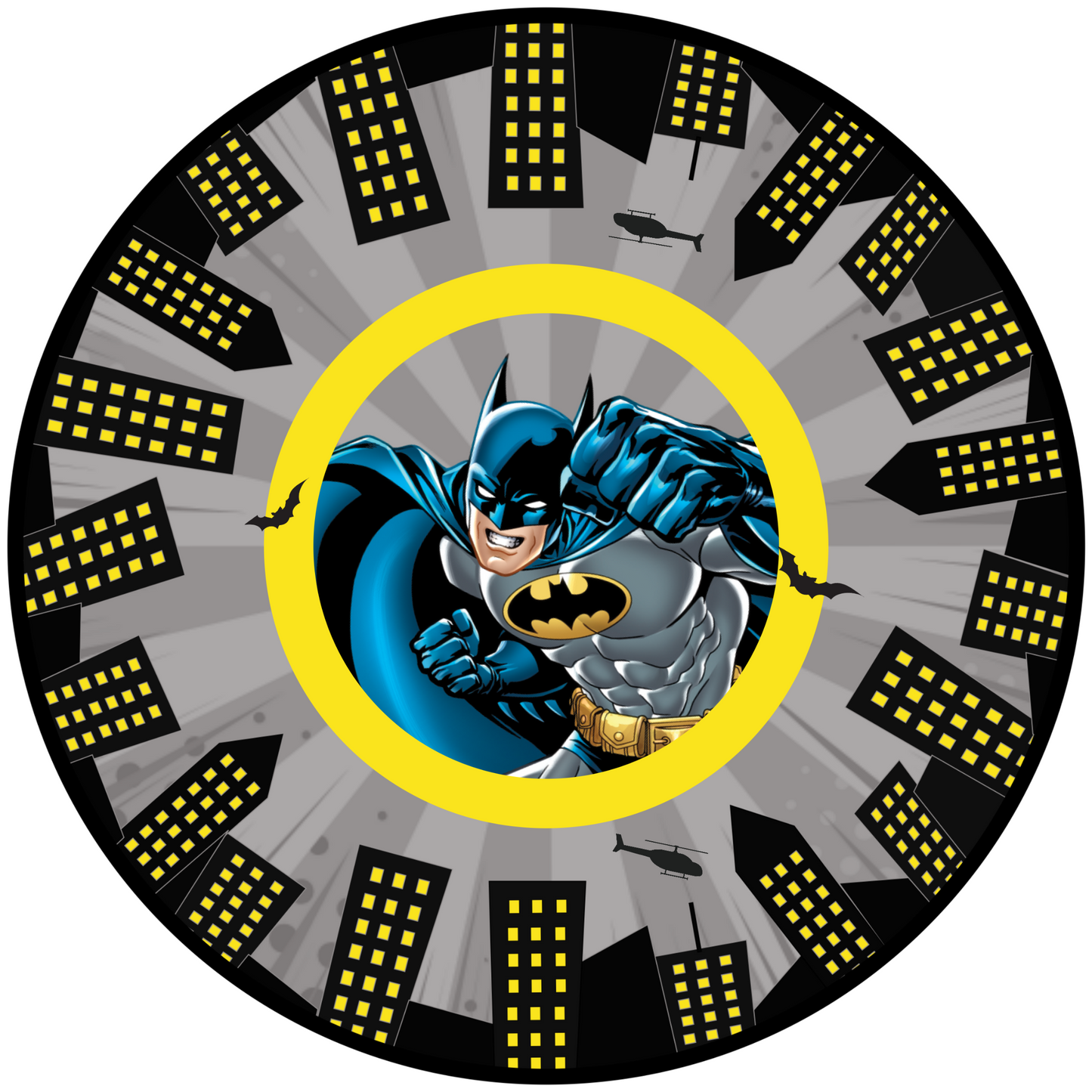 Batman Design 26 cm, Print Size 420 mm