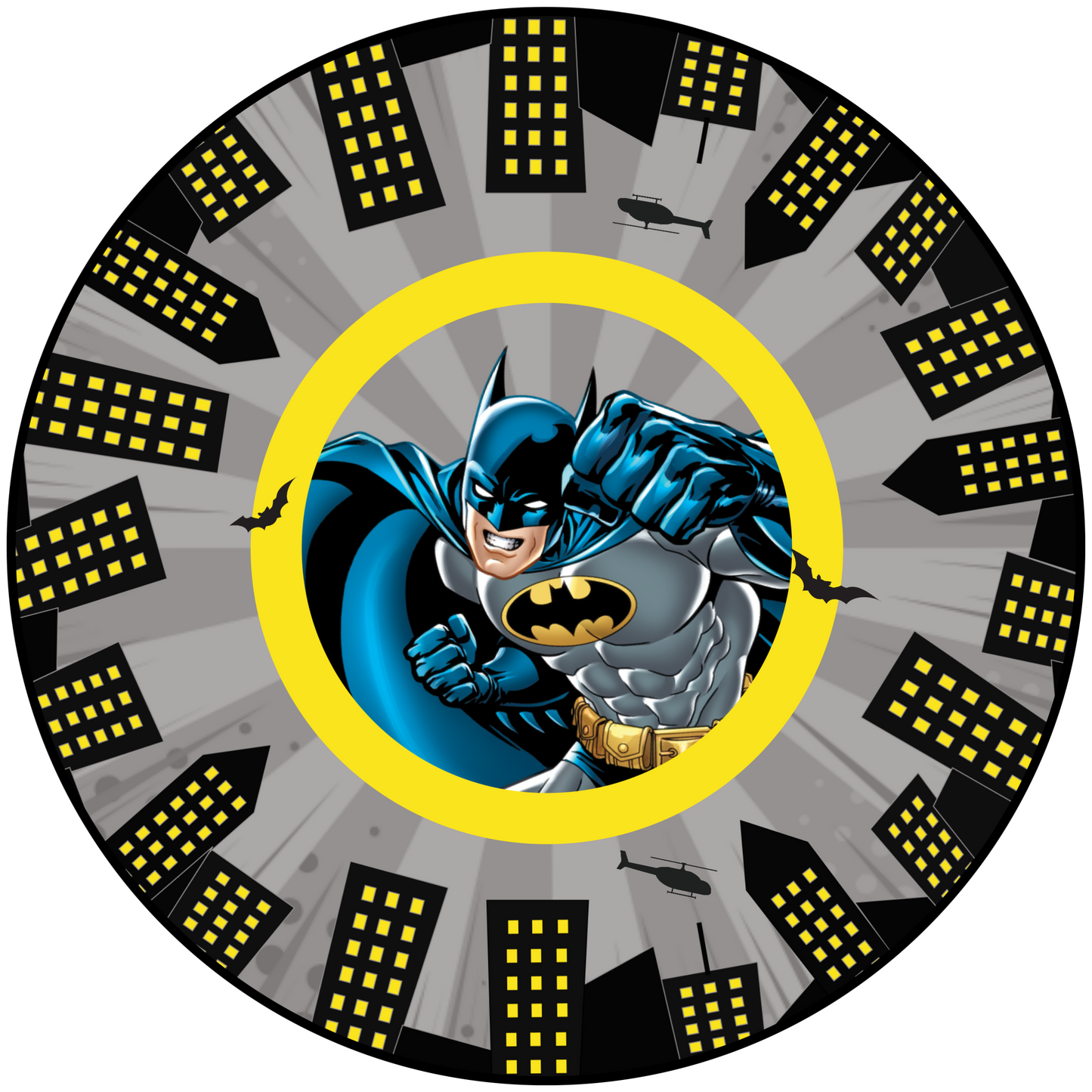 Batman Design 30 cm, Print Size 460 mm