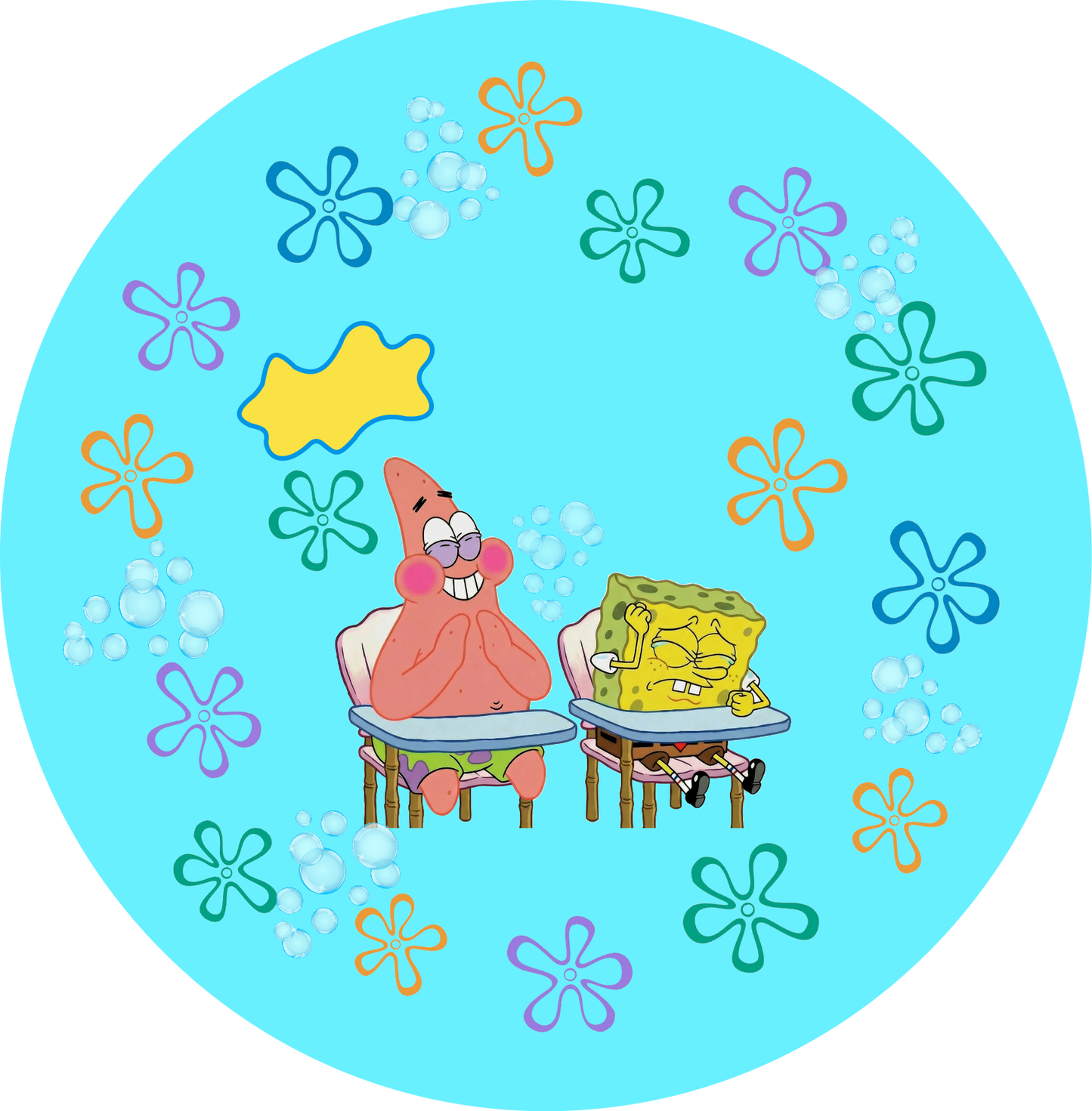 Bob Sponge Design 30 cm, Print 460 cm