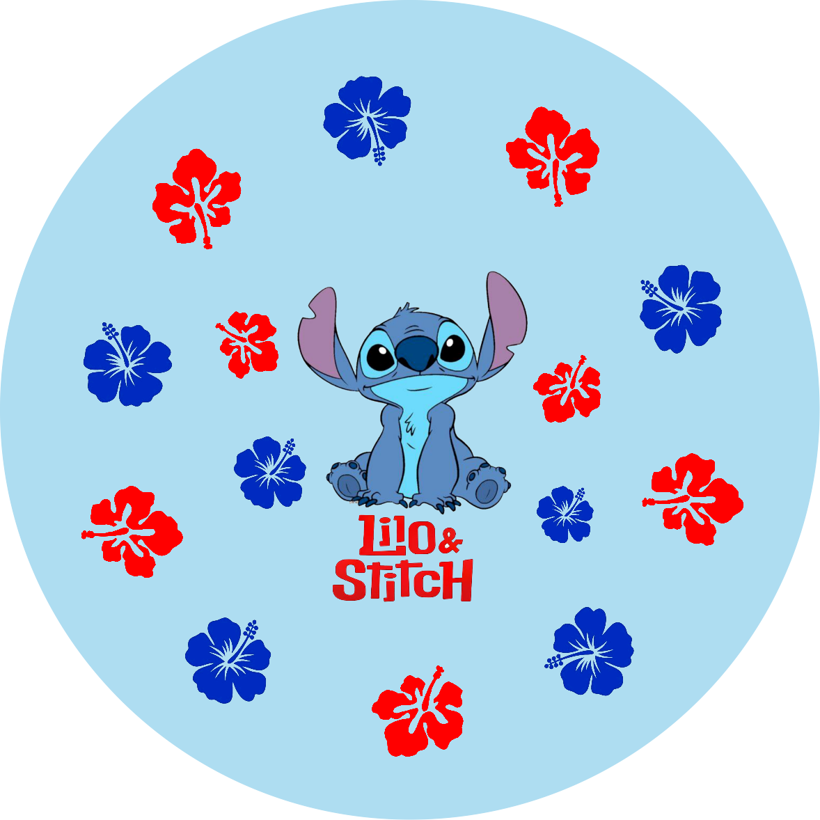 Stich Round 20 cm, Printing Size 360 mm