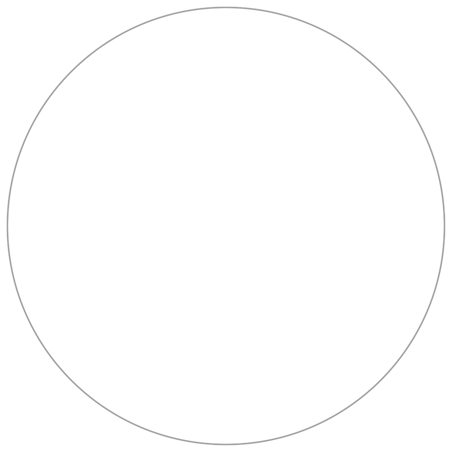 Round Cake Black Stroke