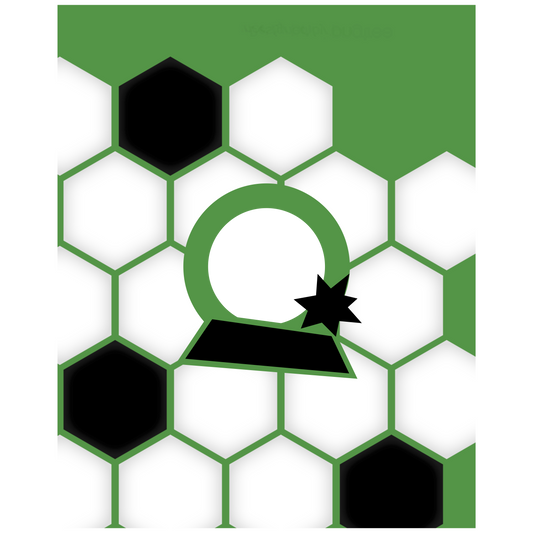 Football Rectangular 34 x 24 cm, Printing Size 500 mm