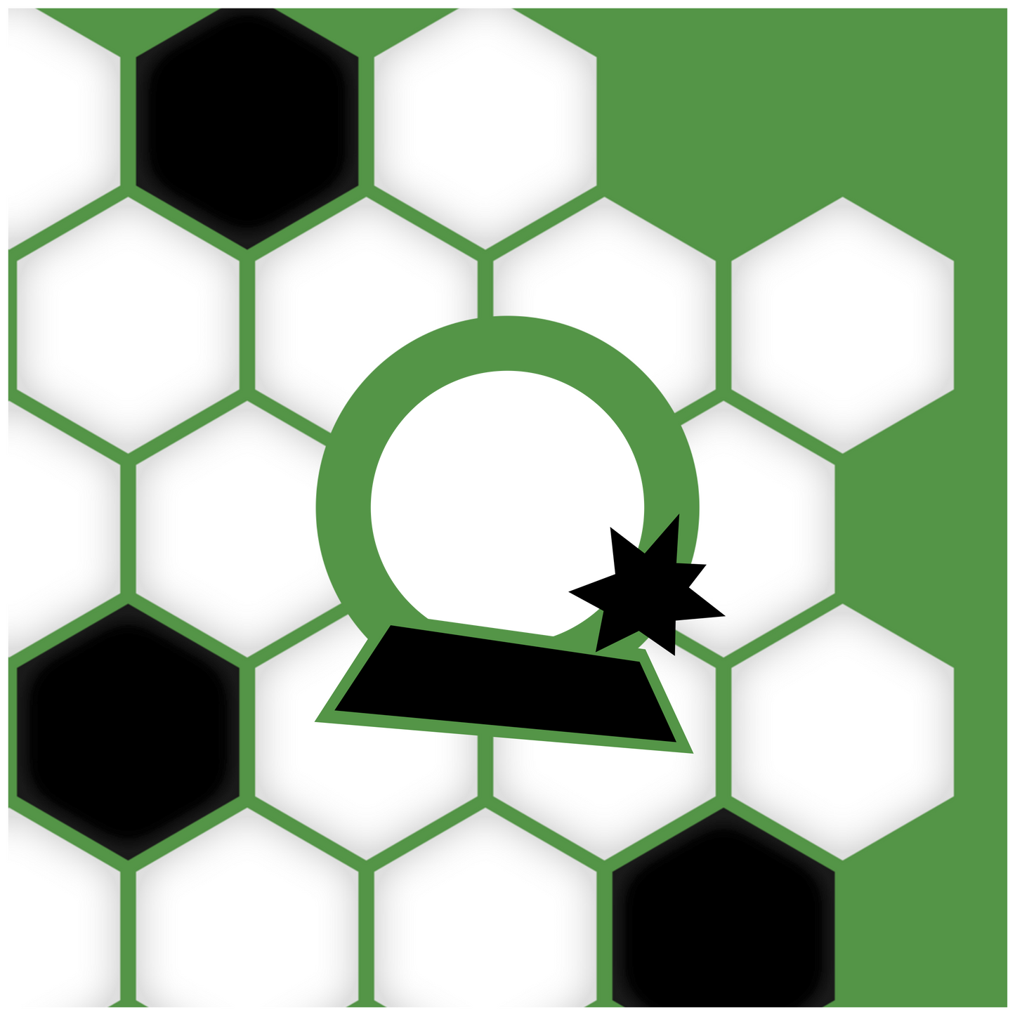 Football Square 20 x 20 cm, Printing Size 360 mm