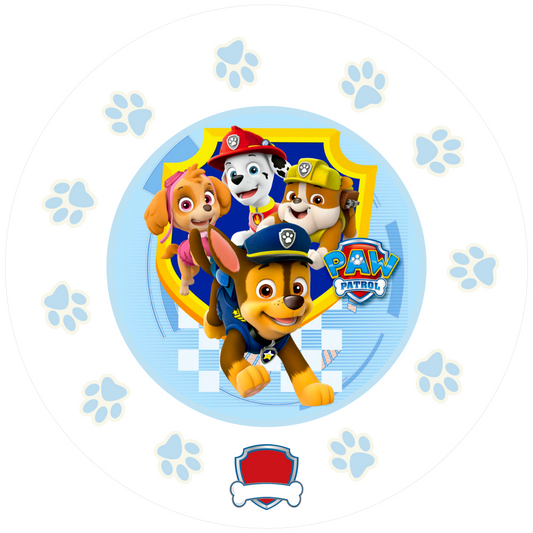 Paw Patrol Chase 30 cm, Print Size 460 mm