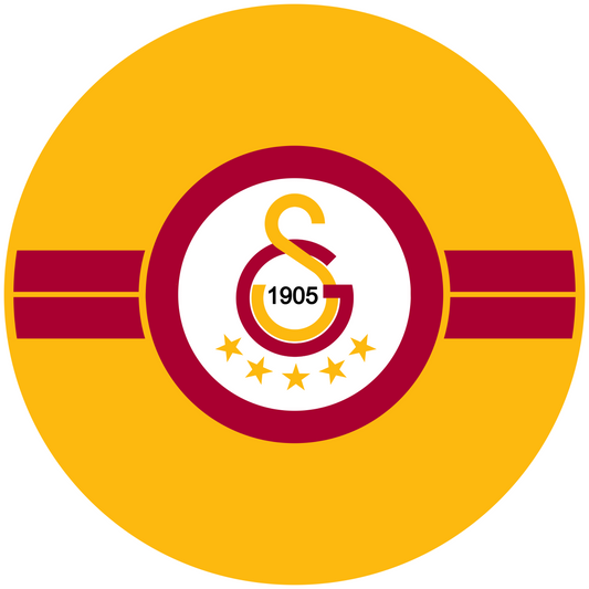 Galatasaray Shield Design 26 cm, Print Size 420 mm