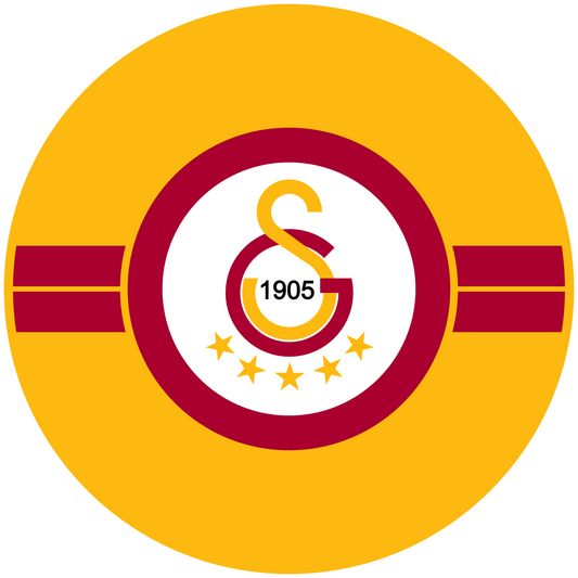 Galatasaray Shield Design 30 cm, Print Size 460 mm
