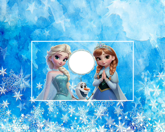 Elsa & Anna 34 x 24 cm, Printing Size 500 mm