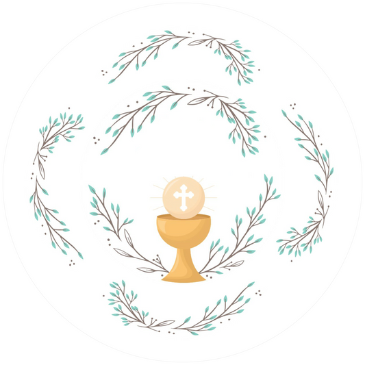 Erst Kommunion 26 cm, Print Size 420 mm