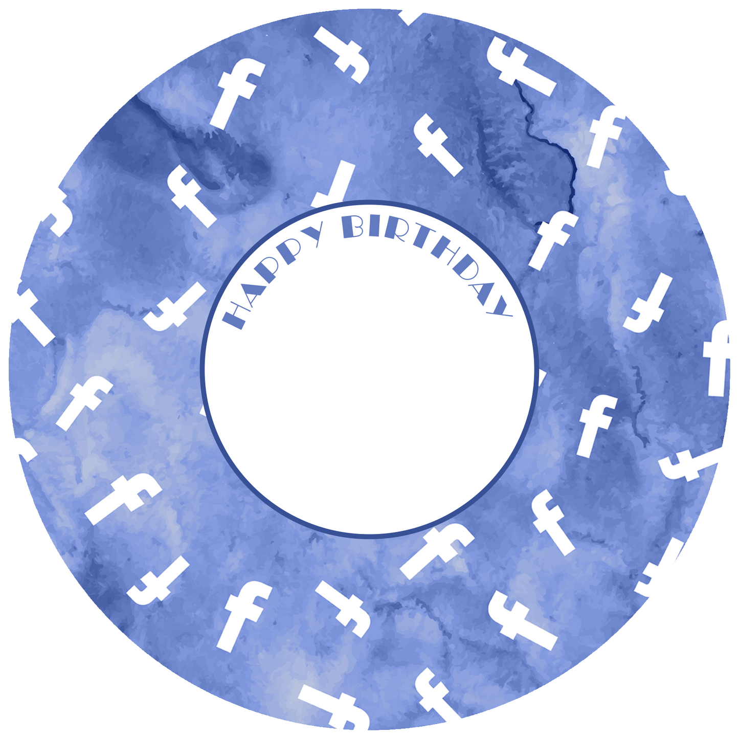 Facebook 20 cm, Print Size 360 mm