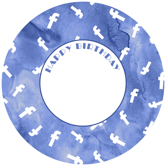 Facebook 26 cm, Print Size 420 mm