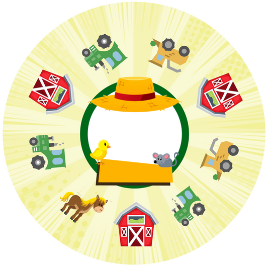 Farmer Design 20 cm, Print Size 360 mm