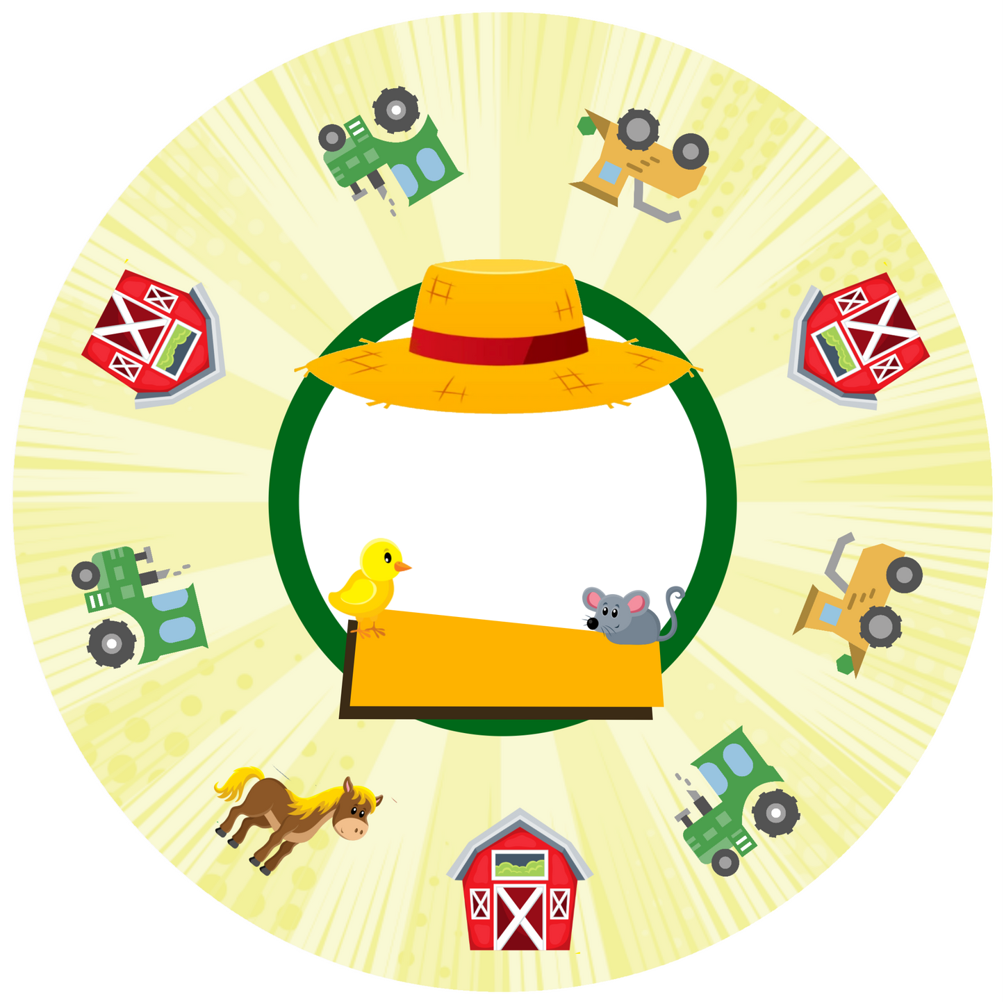 Farmer Design 26 cm, Print Size 420 mm