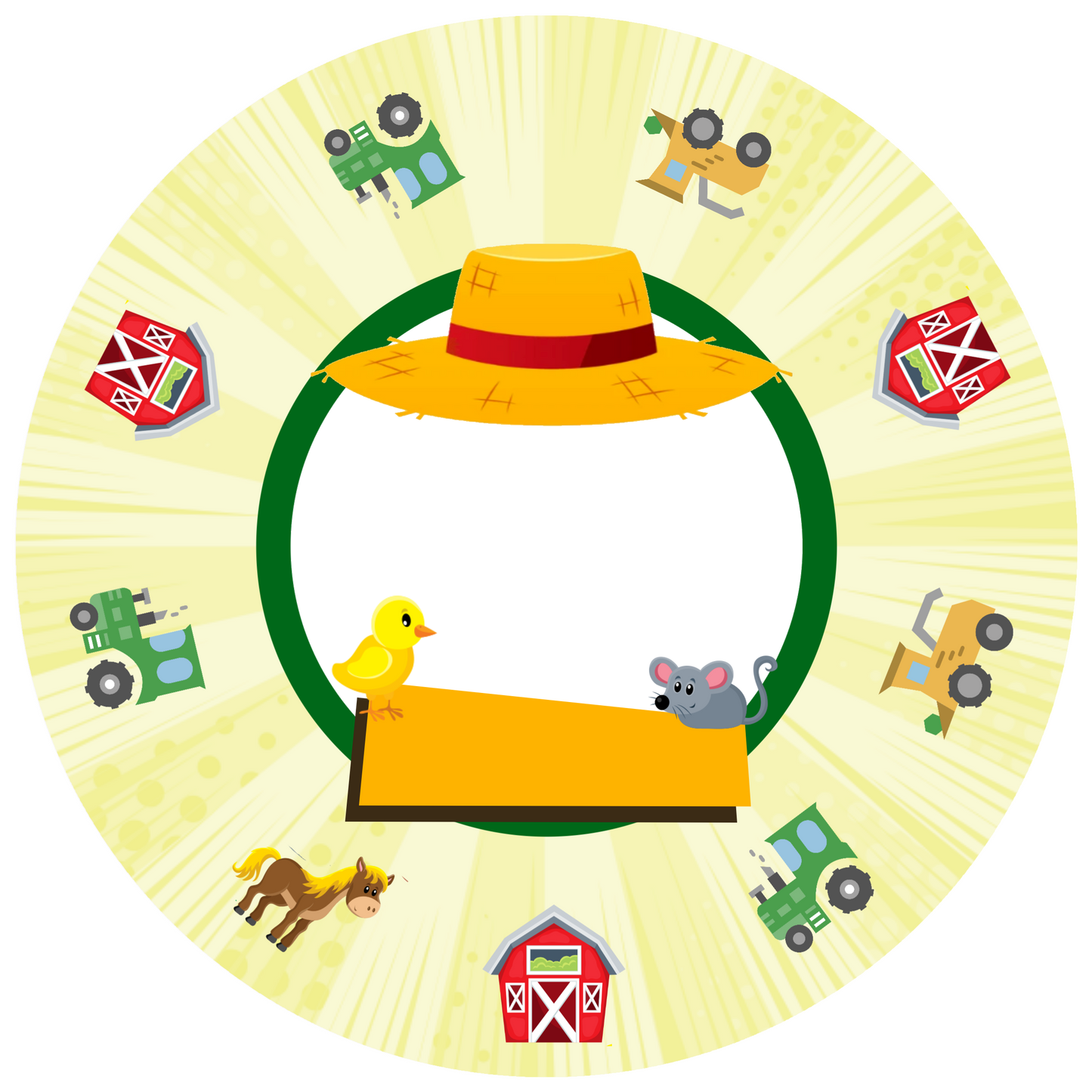 Farmer Design 30 cm, Print Size 460 mm