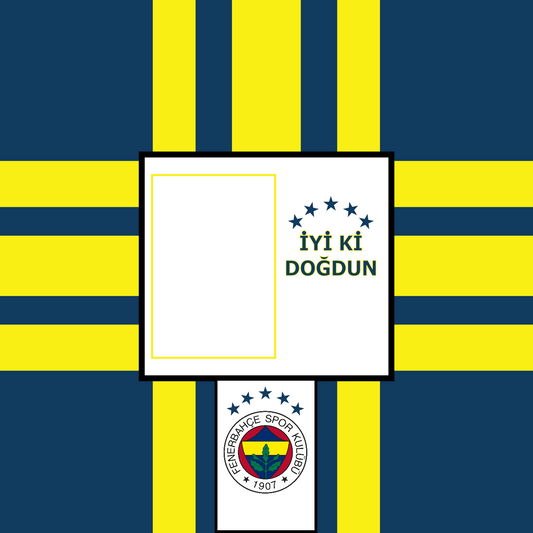 Fenarbahce  20 x 20 cm, Printing Size 360 mm