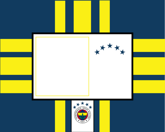Fenarbahce 34 x 24 cm, Printing Size 500 mm
