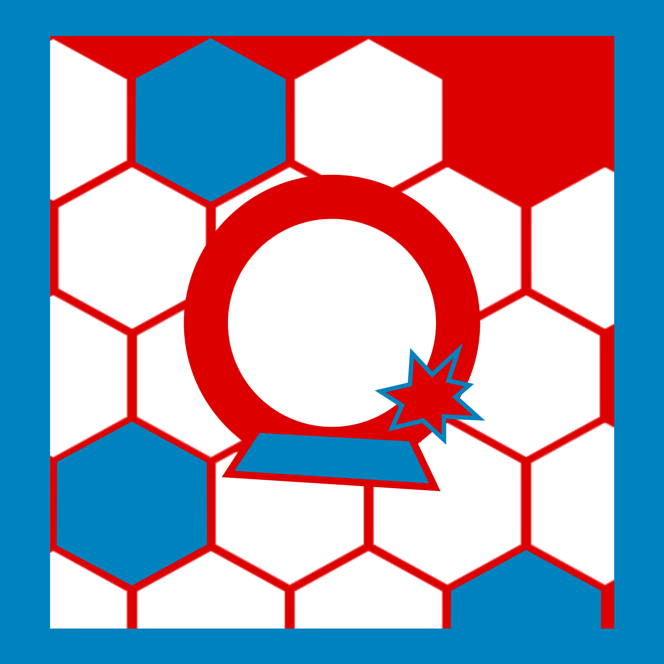 Football Blue  20 x 20 cm, Printing Size 360 mm