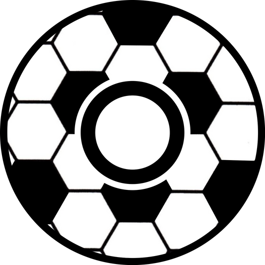 Football Team Round 20 cm, Printing Size 360 mm