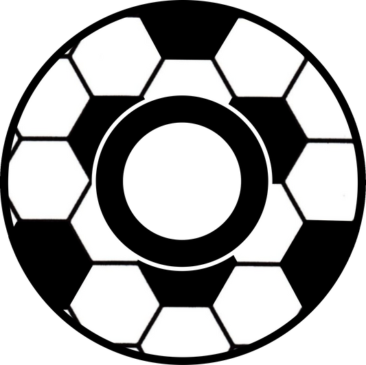 Football Team Round 30 cm, Printing Size 460 mm