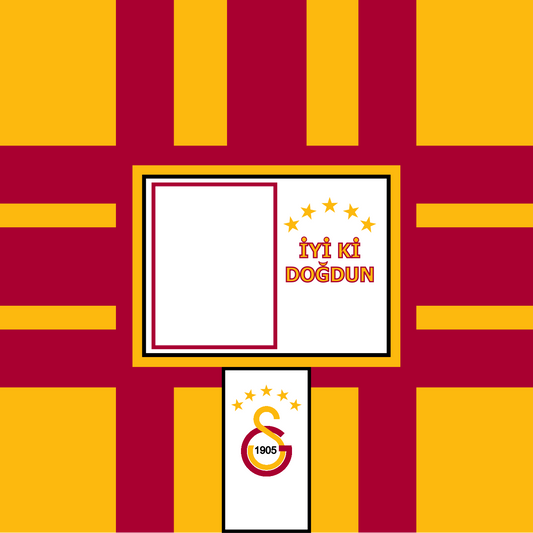 Galatasaray  20 x 20 cm, Printing Size 360 mm