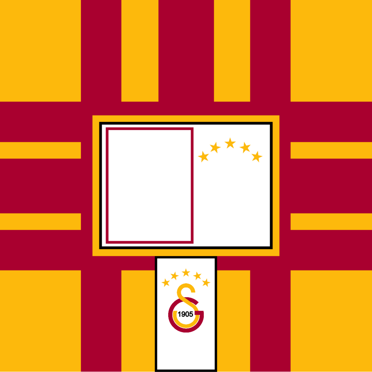 Galatasaray  20 x 20 cm, Printing Size 360 mm