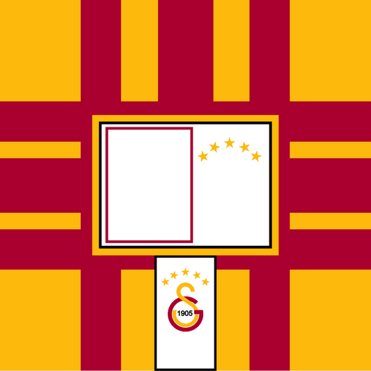 Galatasaray  20 x 20 cm, Printing Size 360 mm