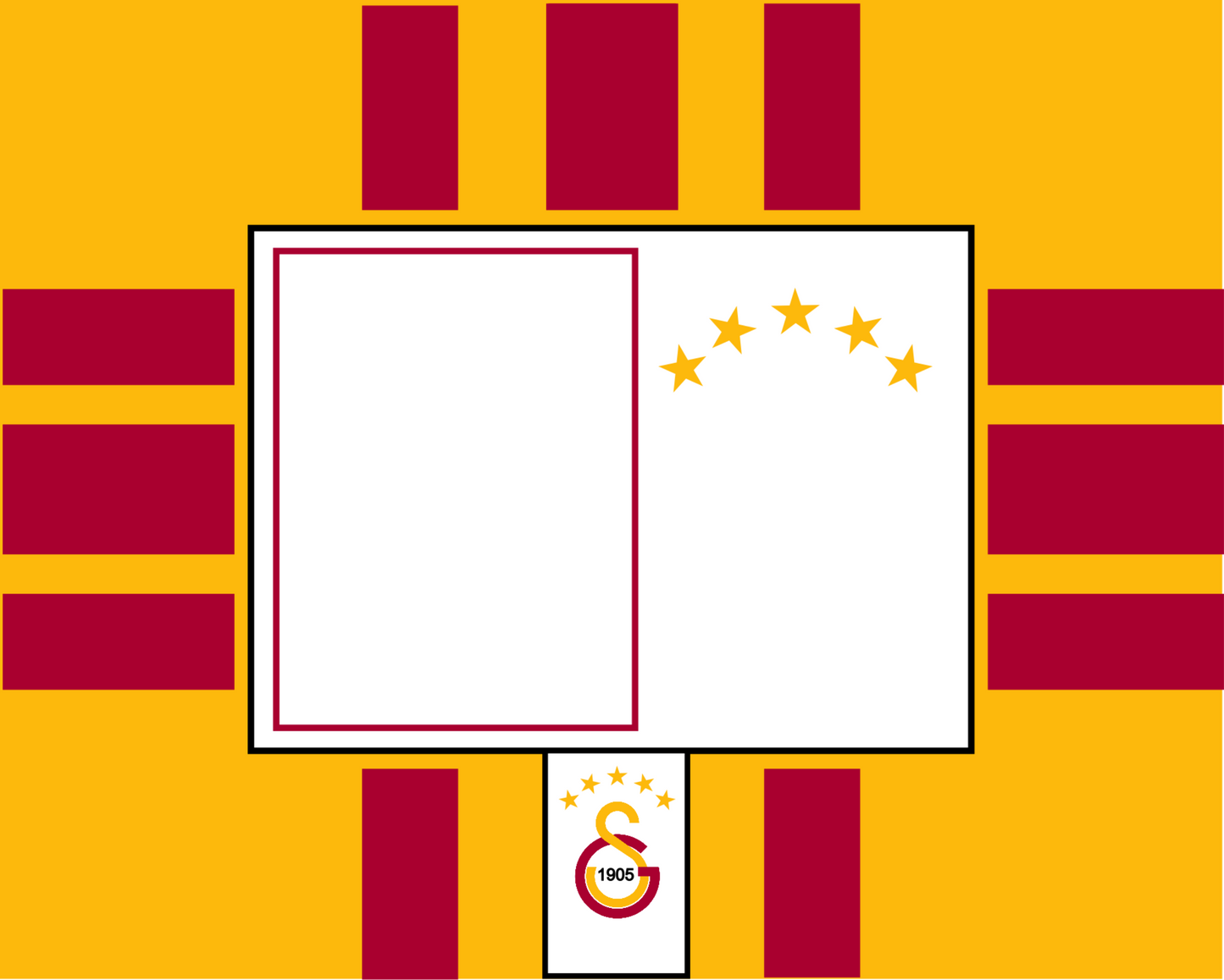 Galatadaray 34 x 24 cm, Printing Size 500 mm