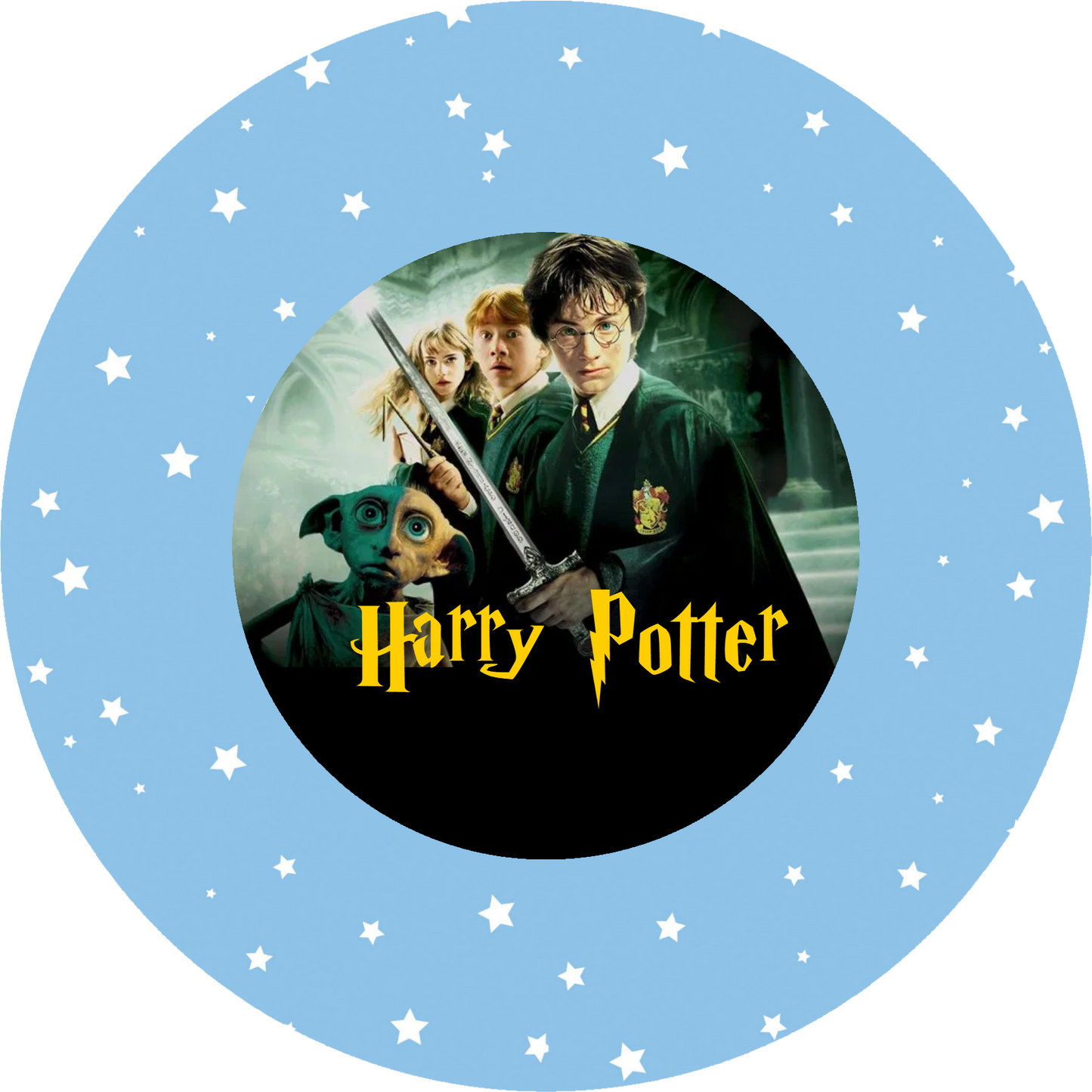 Harry Potter Round 30 cm, Printing Size 460 mm