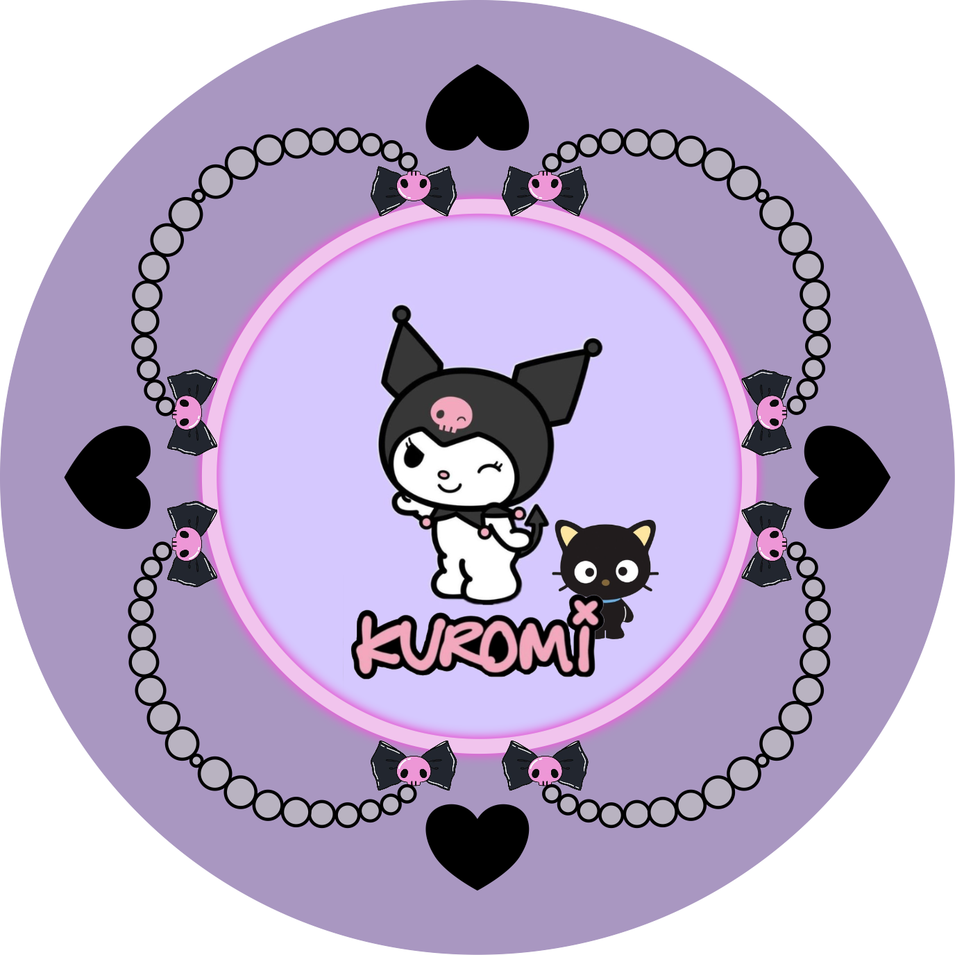 Kuromi Print 420 mm