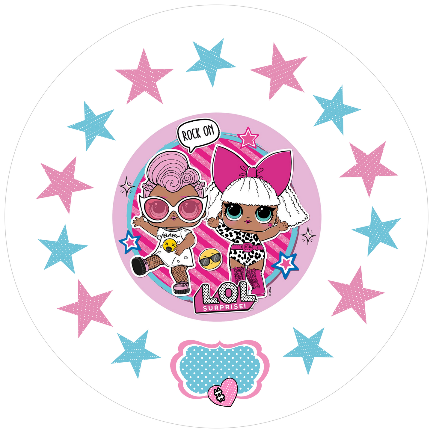 LOL 20 cm, Print Size 360 mm