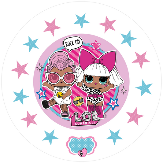 LOL 30 cm, Print Size 460 mm