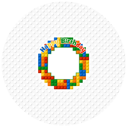 Lego Design 20 cm, Print Size 360 mm