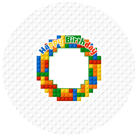 Lego Design 30 cm, Print Size 460 mm