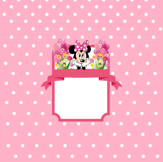 Minnie Rectangular 20 x 20 cm, Printing Size 360 mm