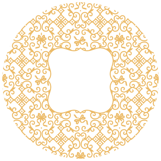 Orientalisches Design 26 cm, Print 420 cm