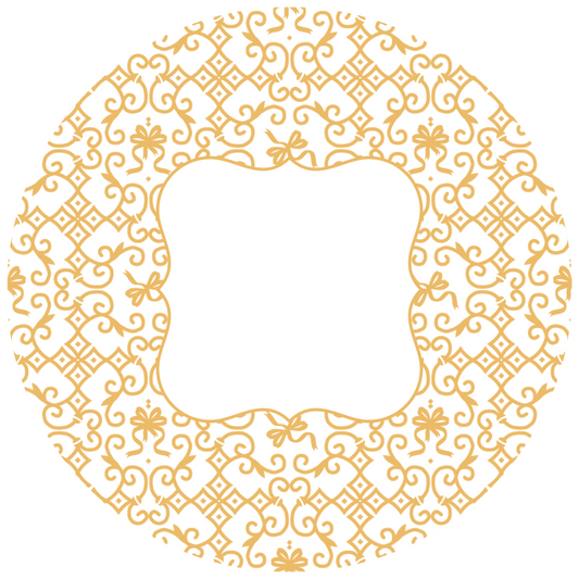 Orientalisches Design 30 cm, Print 460 cm