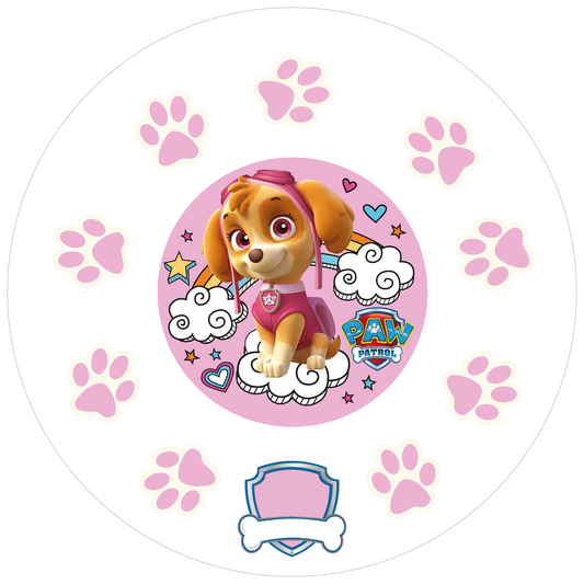 Paw Patrol Skye 20 cm, Print Size 360 mm