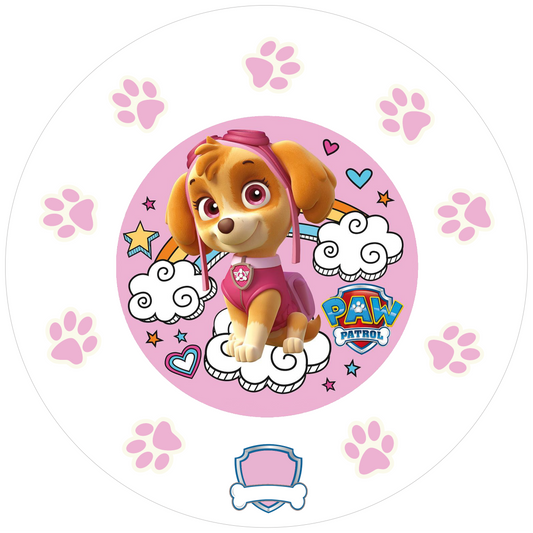 Paw Patrol Skye 30 cm, Print Size 460 mm