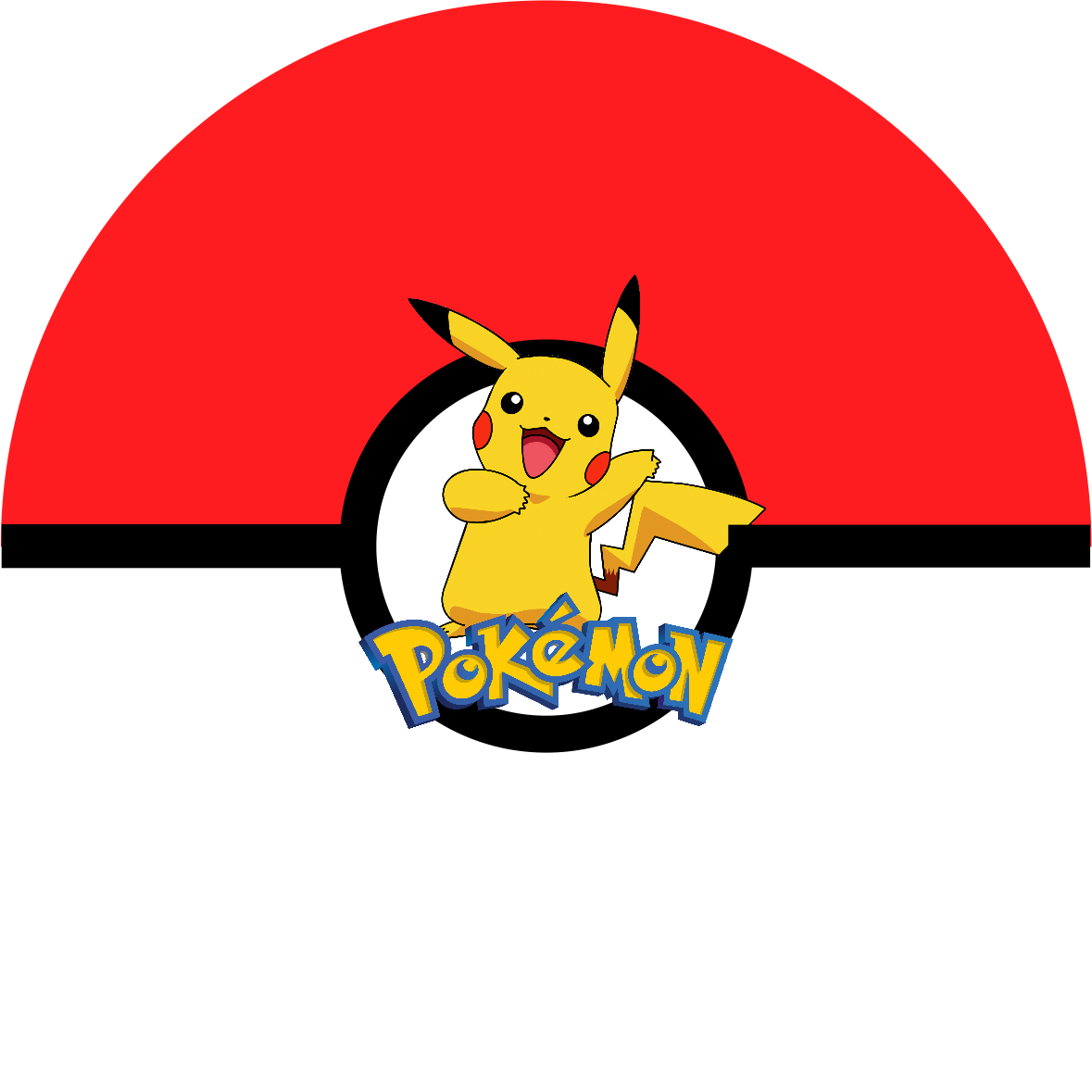 Pikachu Print 360 mm